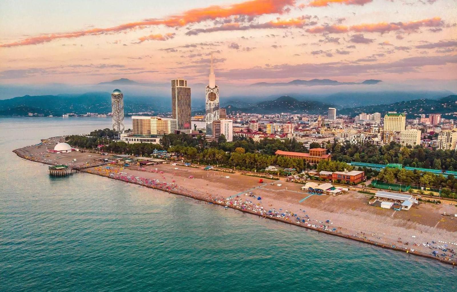 Ferienwohnung Orbi Sity Batumi Exterior foto
