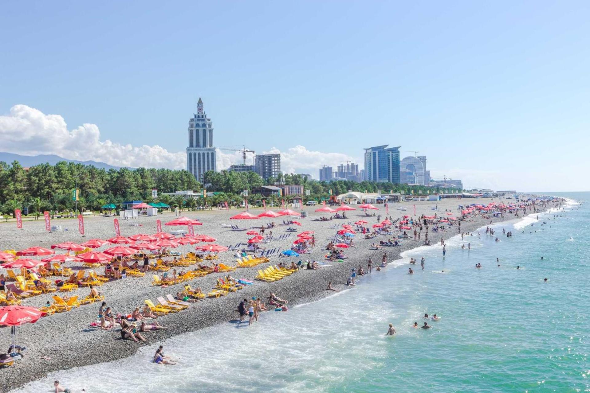 Ferienwohnung Orbi Sity Batumi Exterior foto